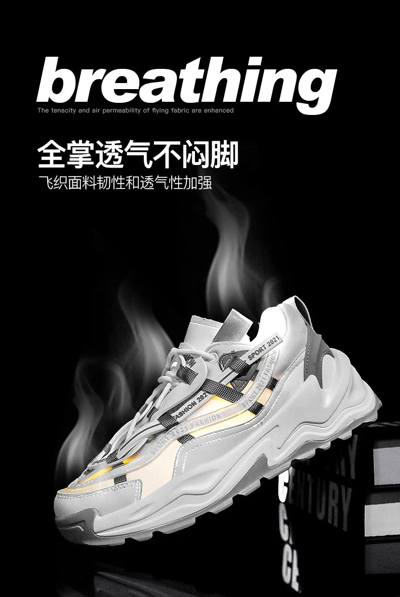 Shoes men Sneakers Male casual Mens Shoes tenis Luxury shoes Trainer Race Breathable Shoes fashion loafers running Shoes for men - Sun Studio