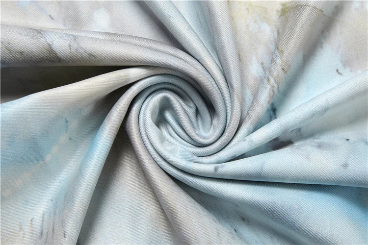 kliou Pearl Splice Stunning Dresses Women Sexy Tie Dye Tassel Bandage Hollow Shirring Maxi Bodycon Lady Vacation Party Vestidos