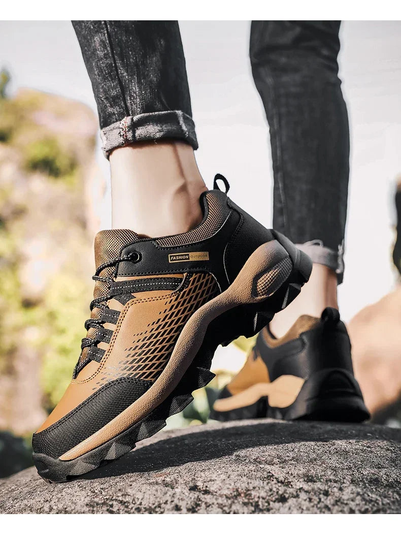 Men Boots Outdoor Sneakers Men Shoes 2025 New Fashion Male Casual Footwear Comfortable Tenis Masculino Botas Men Sneakers Shoes - Sun Studio