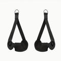 2 Pcs Ergonomic Exercise Handles, Resistance Band Handles Cable Machine Attachments for Gym Pulley Machine LAT Pulldown System. - Sun Studio