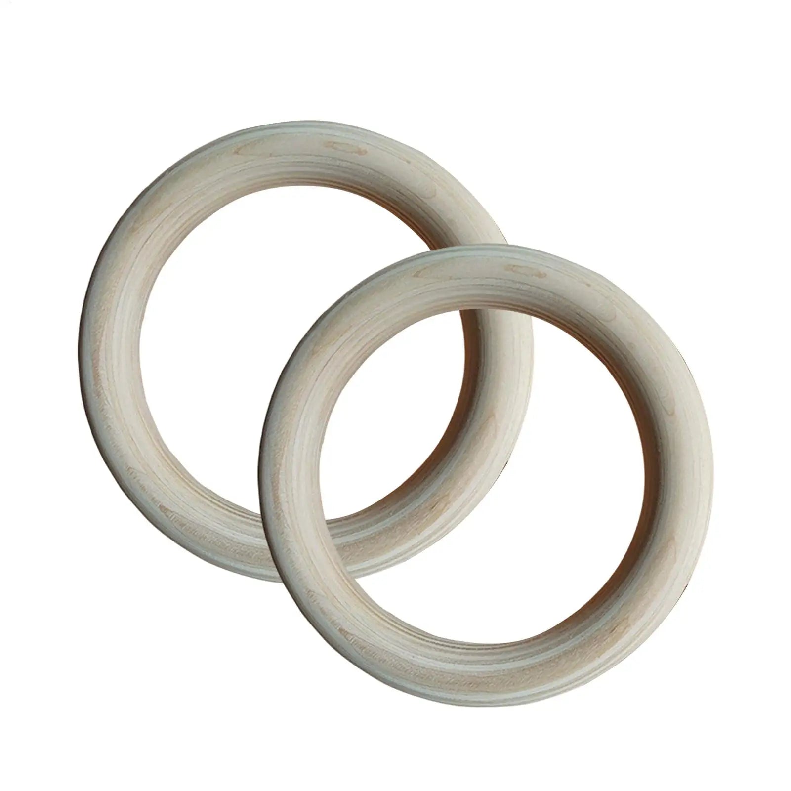 Rings Gymnastics 2 Pieces Calisthenics Grips Equipment Fitness Training Rings For Home Gym Fitness Exercise Playground Indoor - Sun Studio