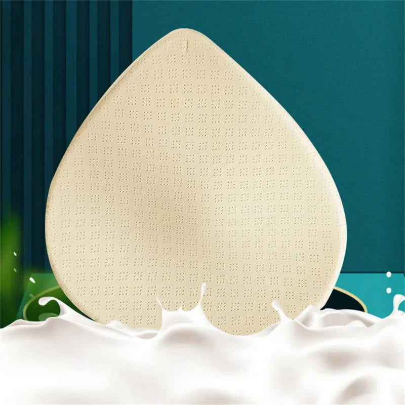 2PCS Thick Latex Bra Pads Push Up Breast Enhancer Removeable Bra Padding Inserts Cups For Swimsuit Bikini Padding - Sun Studio