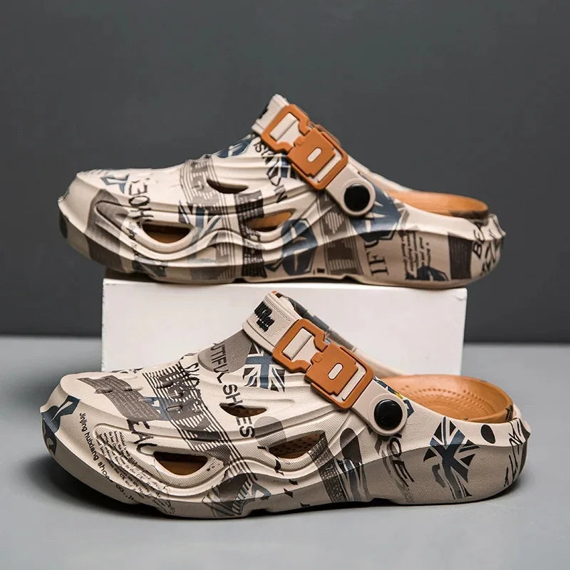 Herren Sommer Outdoor Sportliche Dicke Sandalen Große Größe 46 Kopf-zu-Fuß Doppelzweck Strand Schuhe Bequeme Trageerfahrung