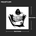 Skull Temporary Tattoo,Lasts To 15 Days New Technology Magic Waterproof Semi Permanent Sticker. - Sun Studio