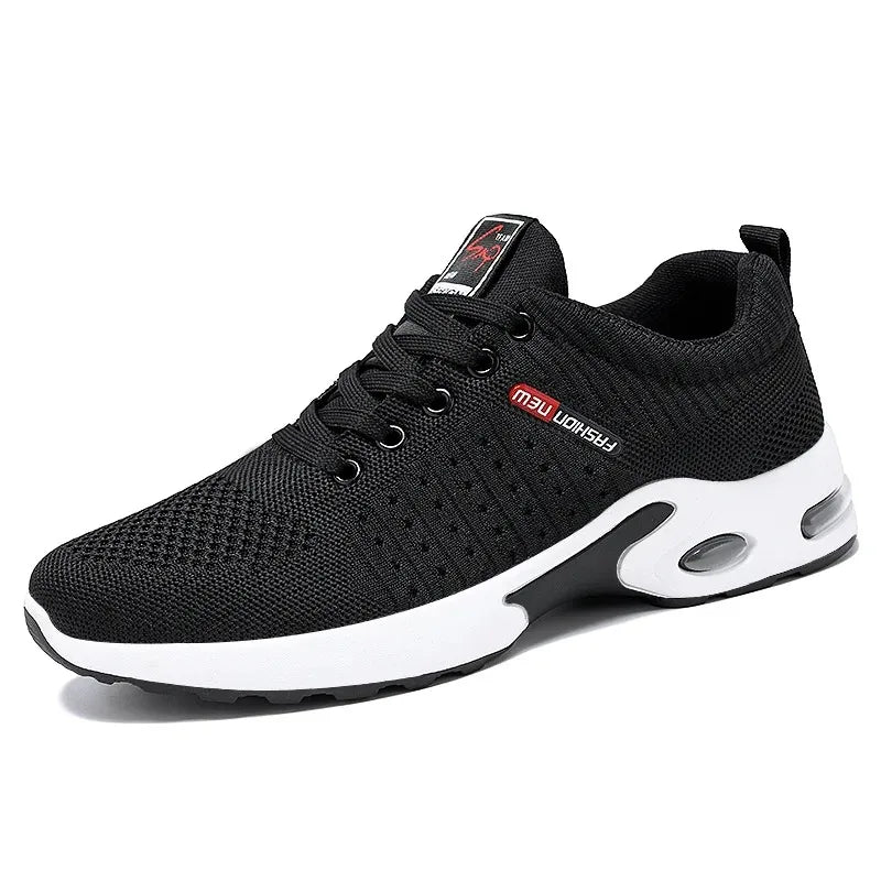 Shoes men 2025 new trend men's shoes breathable lace-up running Korean version light casual sports - Sun Studio