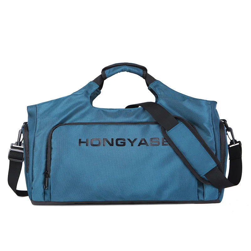 Gym Sporttasche für Herren Reise Fitness Duffle Schuhfach Gepäck Duffel Wasserdicht Tragetaschen Wochenend Schulter Outdoor Tasche