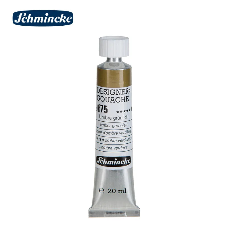 Deutschland Schmincke Designer Gouache Farbe Tube 20ml Opake Gouachefarbe Professionelle Künstler 48 Farben Zeichenbedarf Süß