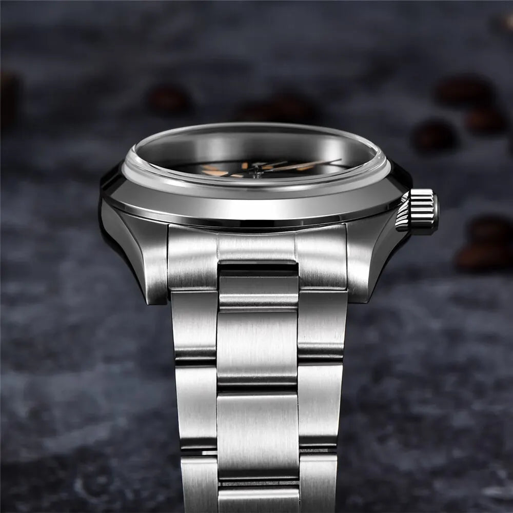 PAGANI DESIGN 2026 New 36MM Men Automatic Mechanical Watches NH35 Sapphire Stainless Steel AR Coating 20Bar Clock Watch for Men - Sun Studio