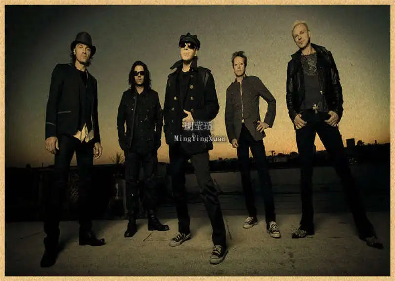 Scorpions Band Poster Wall Art  Posters Decoration Art Poster Personalized Gift Modern Family bedroom Painting - Sun Studio