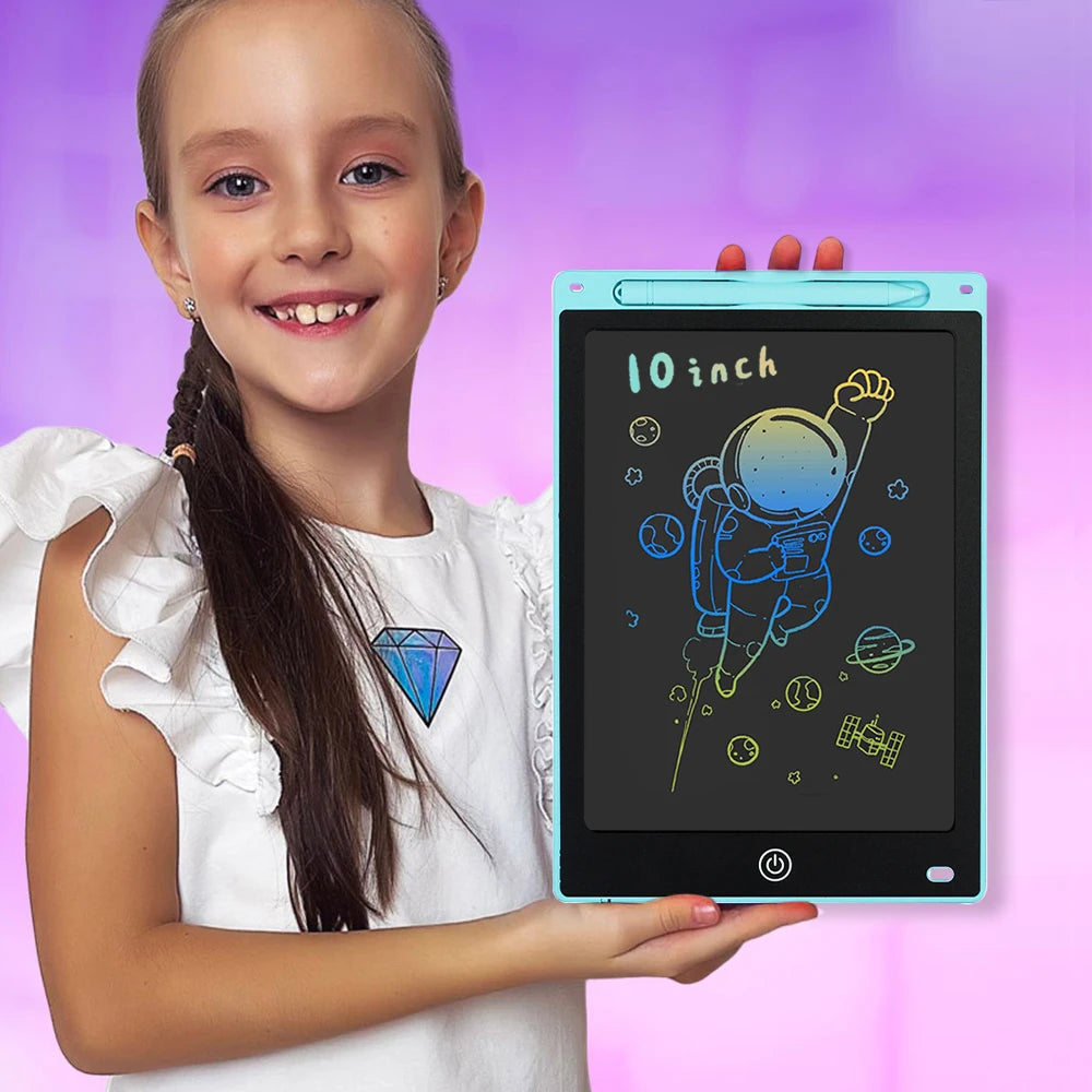 16/12/10/8.5/8.2/6.5/4.5inch LCD graphic tablet,color drawing tablet,3 4 5 6 7 8years kids birthday gifts/Christmas/travel toys - Sun Studio