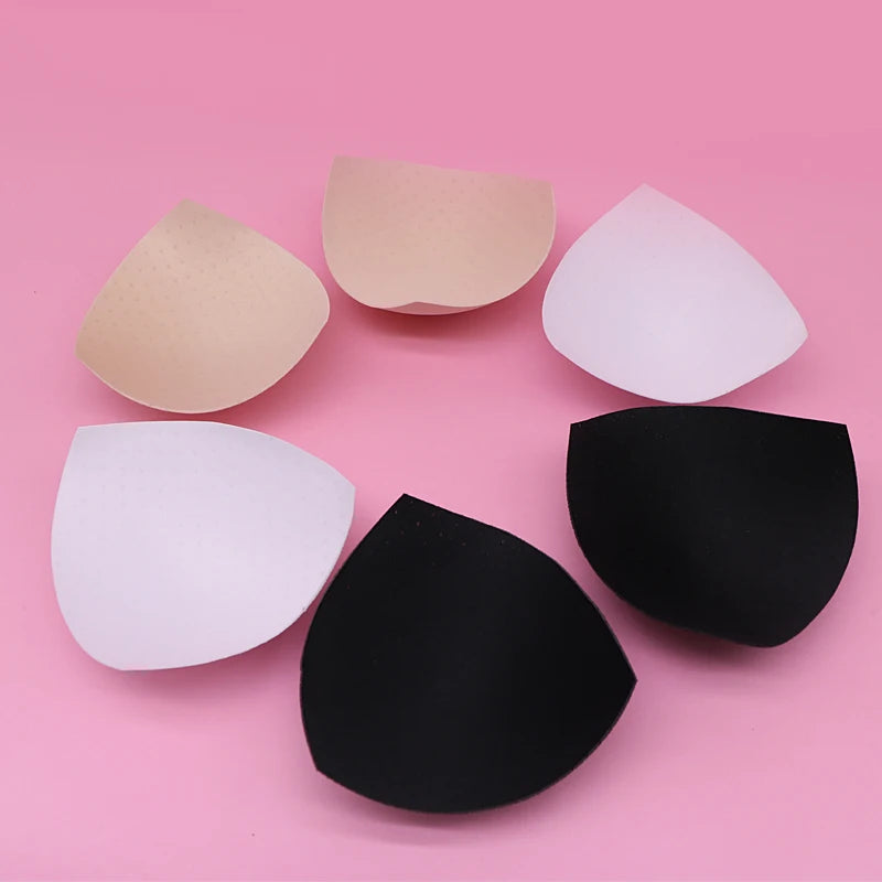 1pair Sponge Inserts In Bra Padded for Swimsuit Breast Push Up Fill Brassiere Breast Patch Pads Women Intimates Accessories - Sun Studio