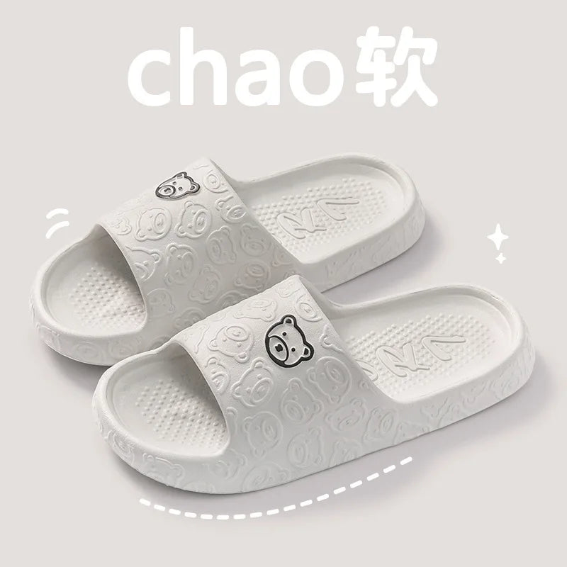 Anti-slip Indoor Toilet Slippers Bathroom Home Use Wearing a Slug Outside Living Room Slippers New Summer House Shoes Slipper - Sun Studio