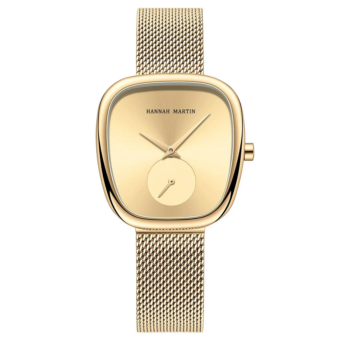 2025 New Women Quartz Wristwatch 34mm Wine Barrel Rose Gold Black Stopwatch Fashionable Minimalist Style Oval Watches for Women - Sun Studio
