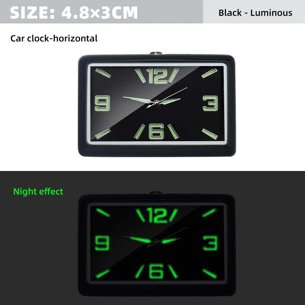 Automobile Quartz Clocks Watch Car Decoration Ornaments Vehicle Zinc Alloy Material Fashion Premium Auto Fashion Watches - Sun Studio