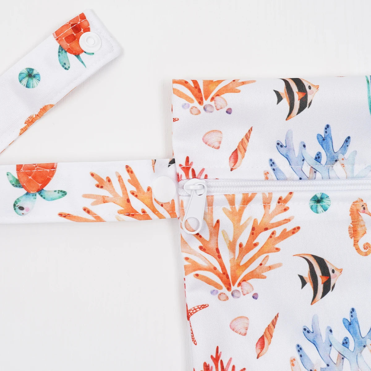 2pcs/set Waterproof And Reusable Wet Dry Bags For Diapers Travel Beach Pool Daycare Baby Items Yoga Gym Bag for Swimsuit - Sun Studio