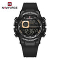 NAVIFORCE Herren Uhren Multifunktionale Gasphase Digitalanzeige Silikonarmband Bildschirm Jungen Elektronische Sport Männliche Uhr Geschenk