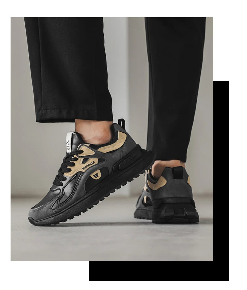Bequeme und Atmungsaktive Sportschuhe für Herren Neue Frühling und Herbst Stil Ins Trendy Freizeit Hongkong Stil Laufen Reisen