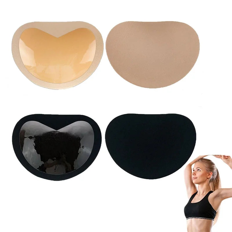2pcs Silicone Bra Inserts Breast Pads Sticky Push-up Women Bra Cup Thicker Nipple Cover Patch Bikini Inserts for Swimsuit Gifts - Sun Studio