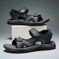 Summer New Sandals Men's Water Beach Breathable Quick Drying Shoes Comfortable Flat Bottom Non slip Sandals Driving Shoes - Sun Studio