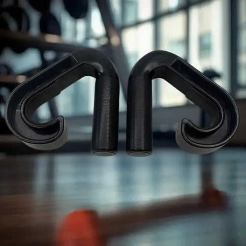 1Pair Gym Use Nylon Grip Bar, Strong Double Hook, Non-slip Design, Durable for both Home and Commercial Use - Sun Studio
