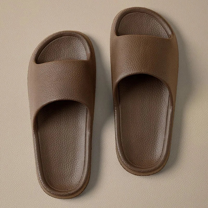Summer NEW Slippers For Men Women Eva Soft Bottom Slippers Indoor House Slides Flat Sandals Outdoor Beach Shoes Man Flip Flops - Sun Studio