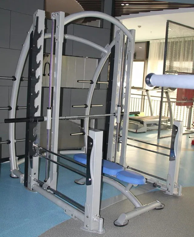 Commercial Gym Equipment Multi Functional Plate Loaded Squat Power Rack Dual Action Smith Machine - Sun Studio