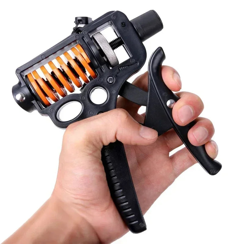 5-165Kg Adjustable Steel Spring Heavy Hand Grip Exercise Strengthener Gripper Finger Expander Arm Wrist Forearm Trainers - Sun Studio