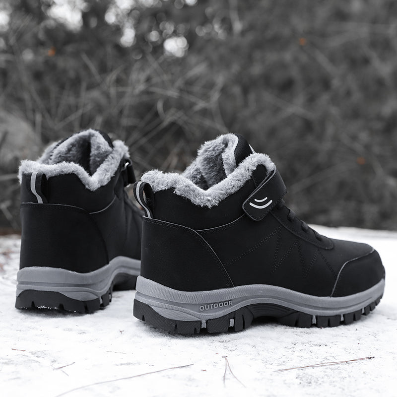 Men Top Quality Casual Snow Boots Waterproof Warm Winter Shoes Men Hiking Boots Outdoor Mountain Climbing Sneaker Man Trekking - Sun Studio