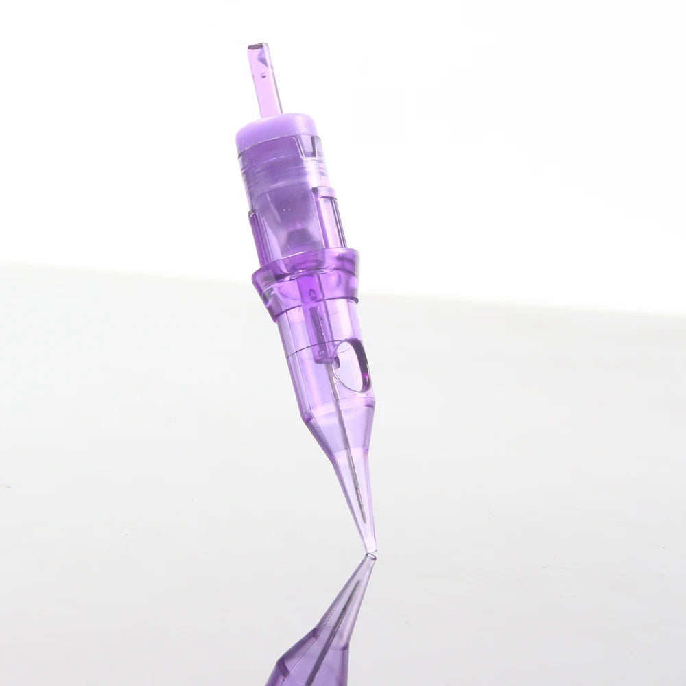 10pcs/Box Tattoo Needles Cartridge Disposable Sterilized Safety Needle RS/RL/RM/M1 With Membrane For Tattoo Rotary Machines - Sun Studio