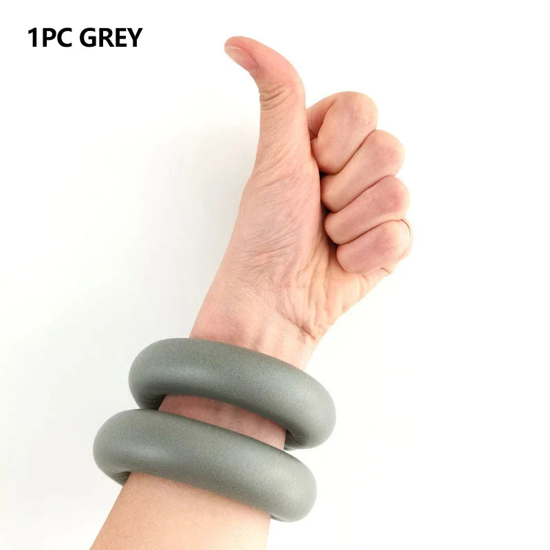 1Pcs Adjustable Wrist & Ankle Weights Ring Fitness Wristband Exercise Men And Women Wearable For Yoga Swim Jogging Pilates - Sun Studio