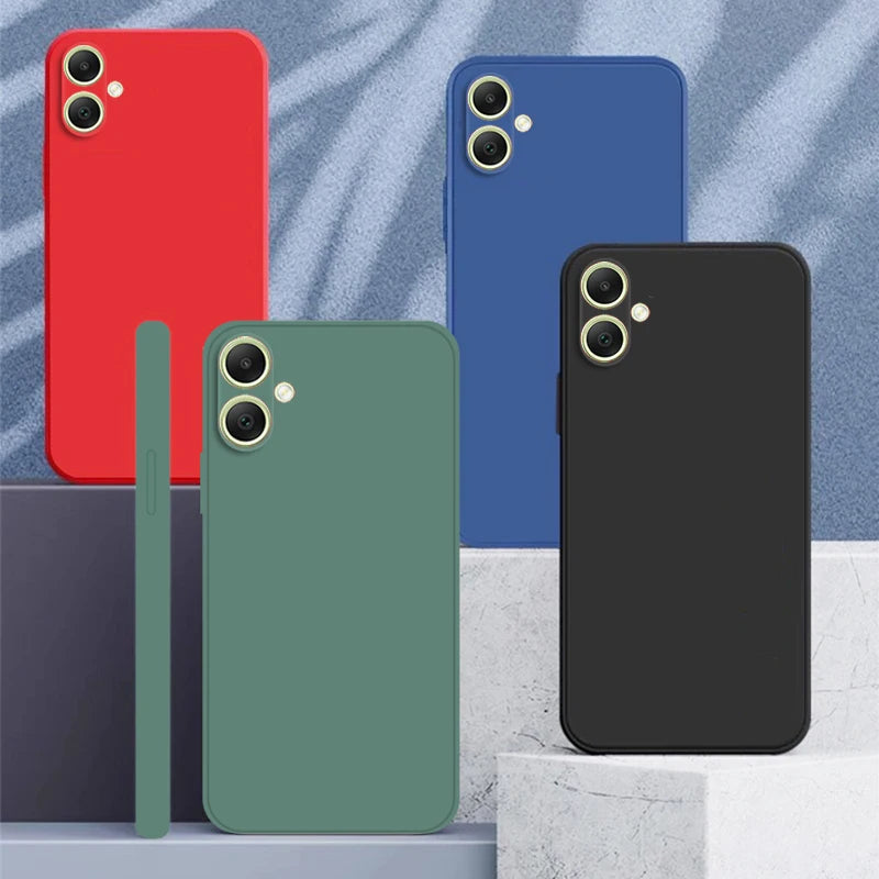 For Samsung Galaxy A06 Case Samsung A06 Cover Soft Liquid Silicone Bumper Shield Protective Phone Cases For Samsung A06 Funda - Sun Studio