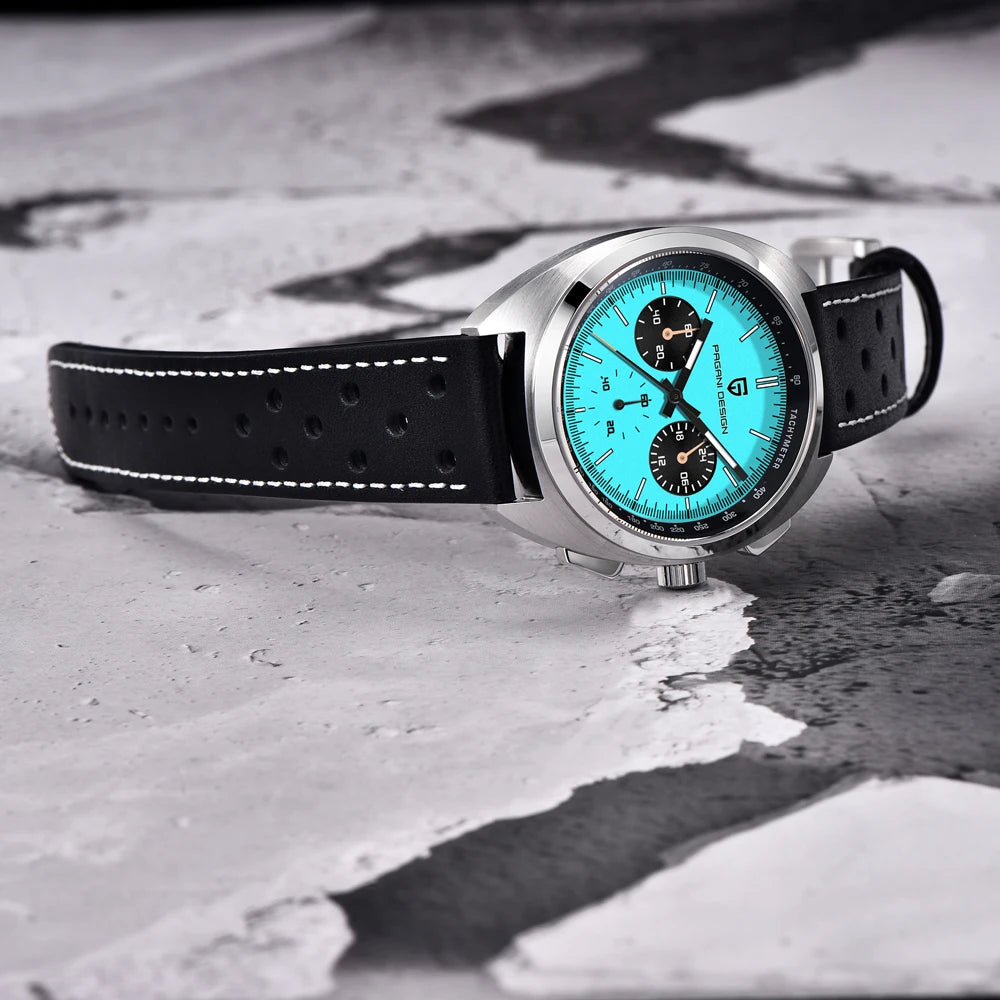 PAGANI DESIGN Panda Men's Watches 2025 Top Luxury Quartz Watch For Men Chronograph Wristwatches AR Sapphire Waterproof Luminous - Sun Studio