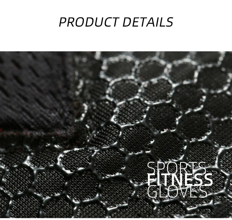 Gym Gloves for Men Women Fitness Weight Lifting Wristband Gloves Body Building Training Sports Exercise Cycling Glove Shockproof - Sun Studio