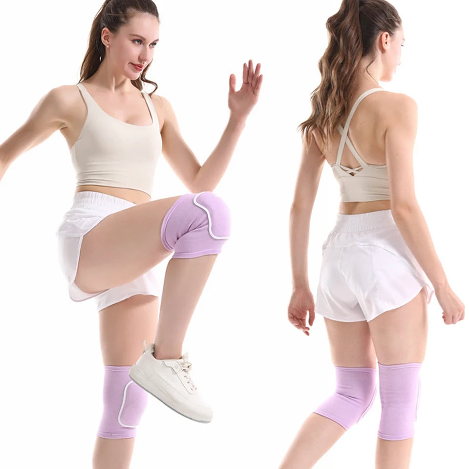 AOLIKES Volleyball Knee Pads,Knee Pads for Women,Men,Knee Brace for Basketball Volleyball Football Dance Yoga Tennis Running - Sun Studio