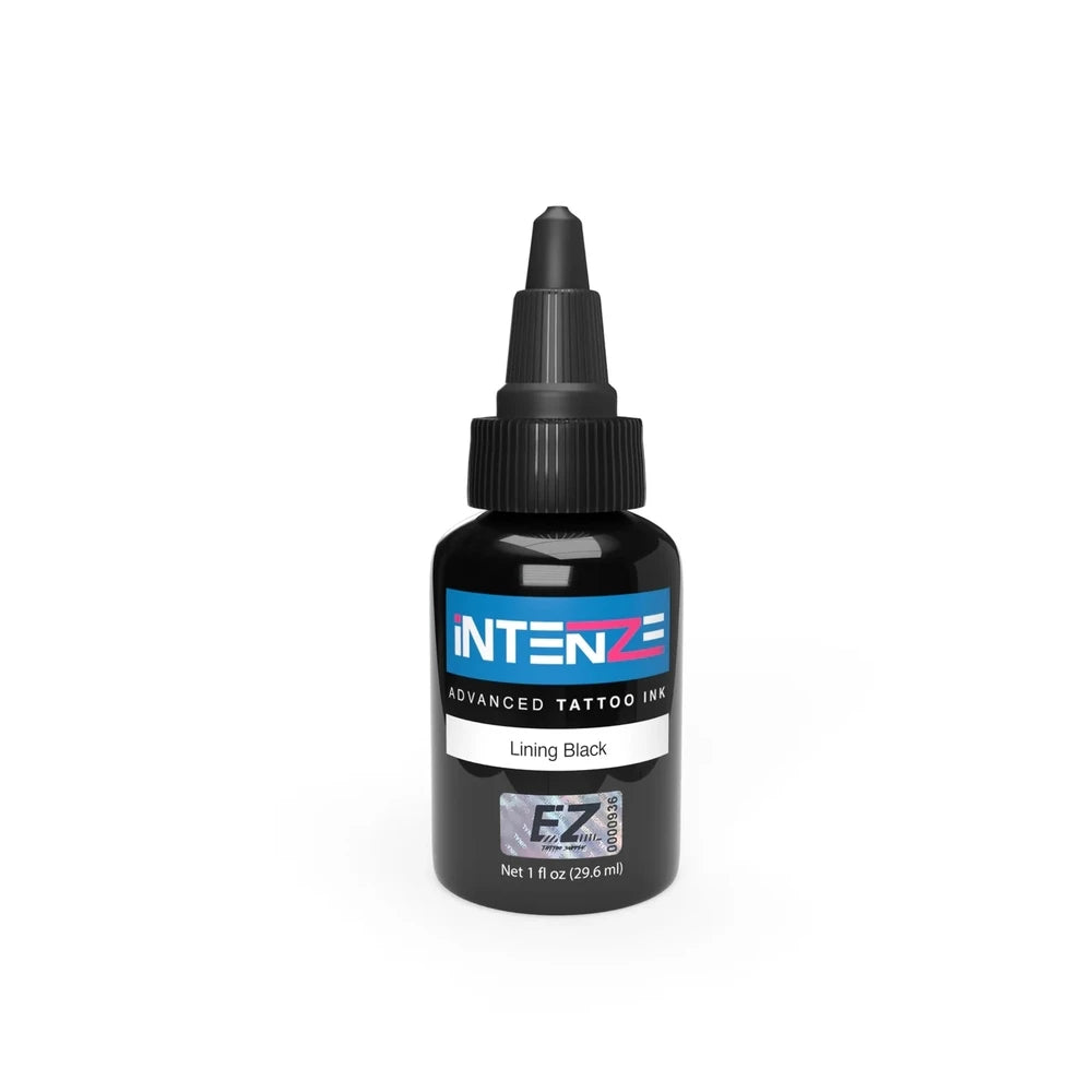 INTENZE TATTOO INK ZUPER BLACK  Tattoo Ink Pigment Black Professional DIY Tattoo Pigment Permanent Body Art Tattoo Supply - Sun Studio