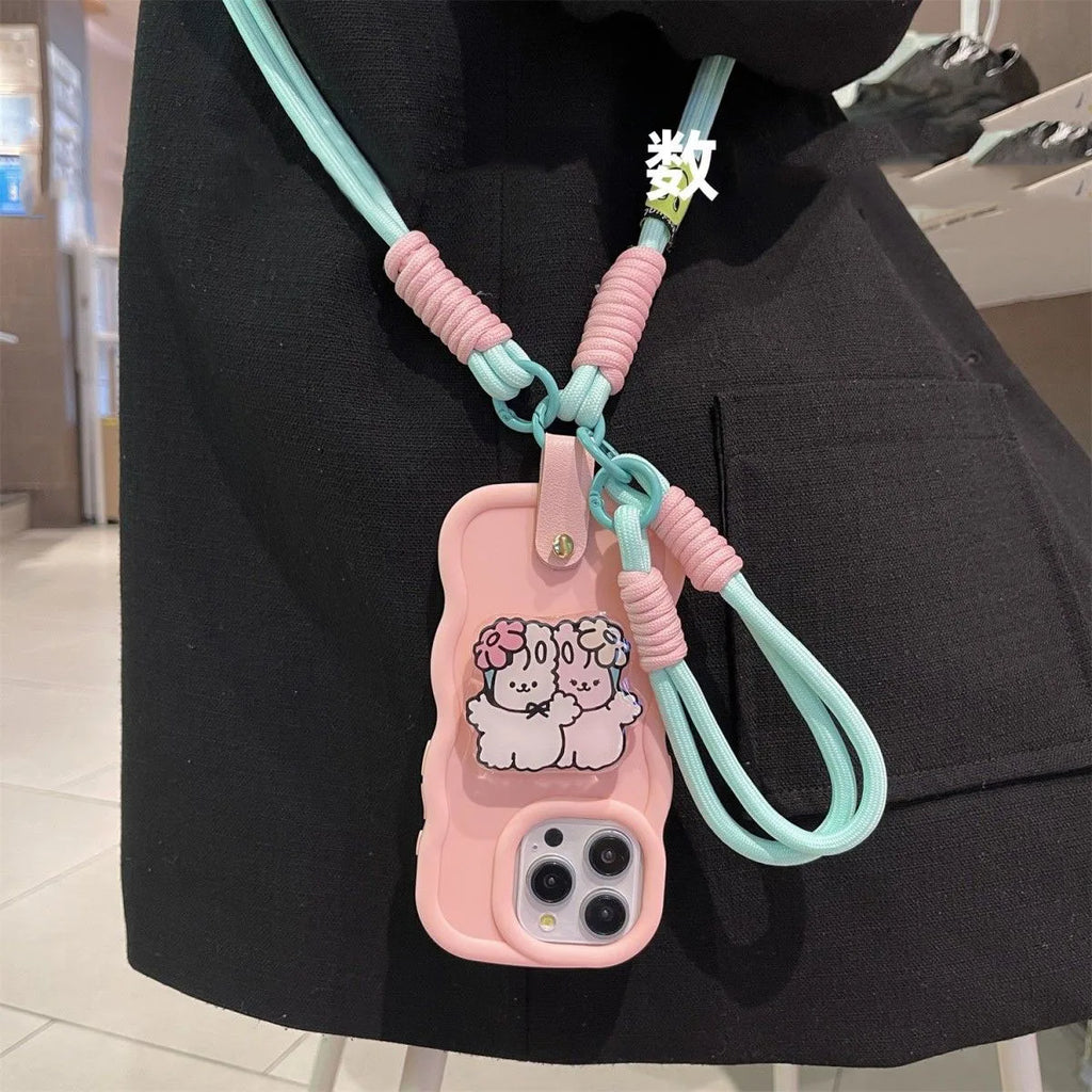 Crossbody Lanyard Silicone Soft Case For OnePlus 13 12 11 12R 11R Nord 4 CE 4 3 2 2T CE4 CE3 CE2 Lite ACE3 N20 5G N20SE N300 N30 - Sun Studio
