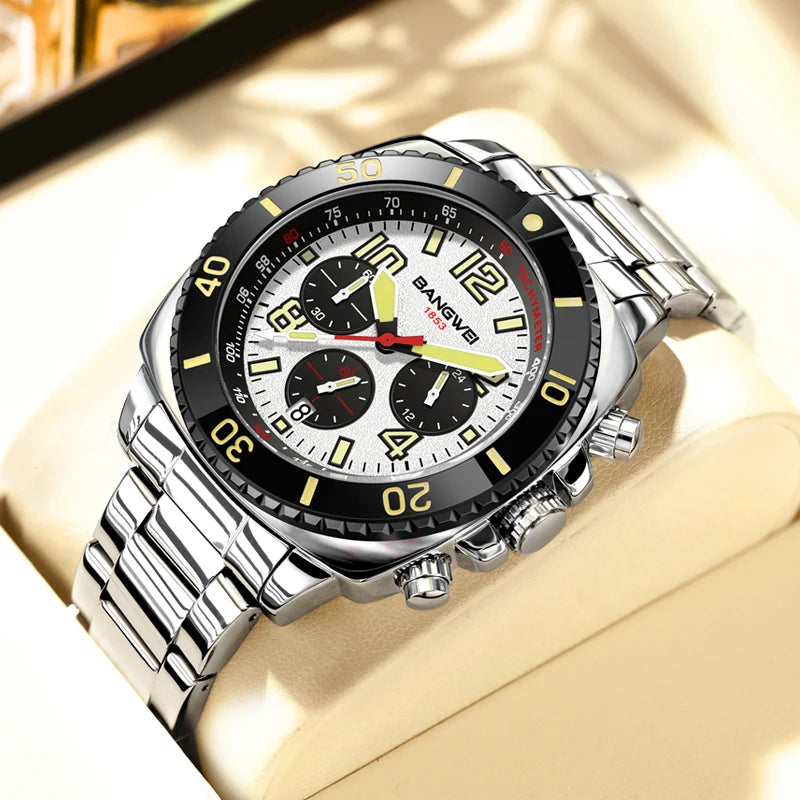LIGE Männer Militär Uhr Wasserdichte Armbanduhr LED Quarz Uhr Sport Uhr Männer Uhren Männer Business Uhr Relogios Masculino