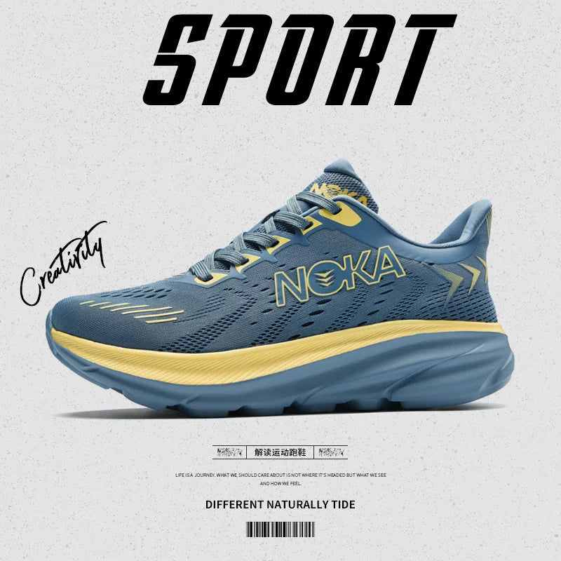 Running Shoes Men High Quality Marathon Sneakers Athletic Casual Shoes Comfortable Lightweigh Tennis Shoes Wear-resistant Sports - Sun Studio