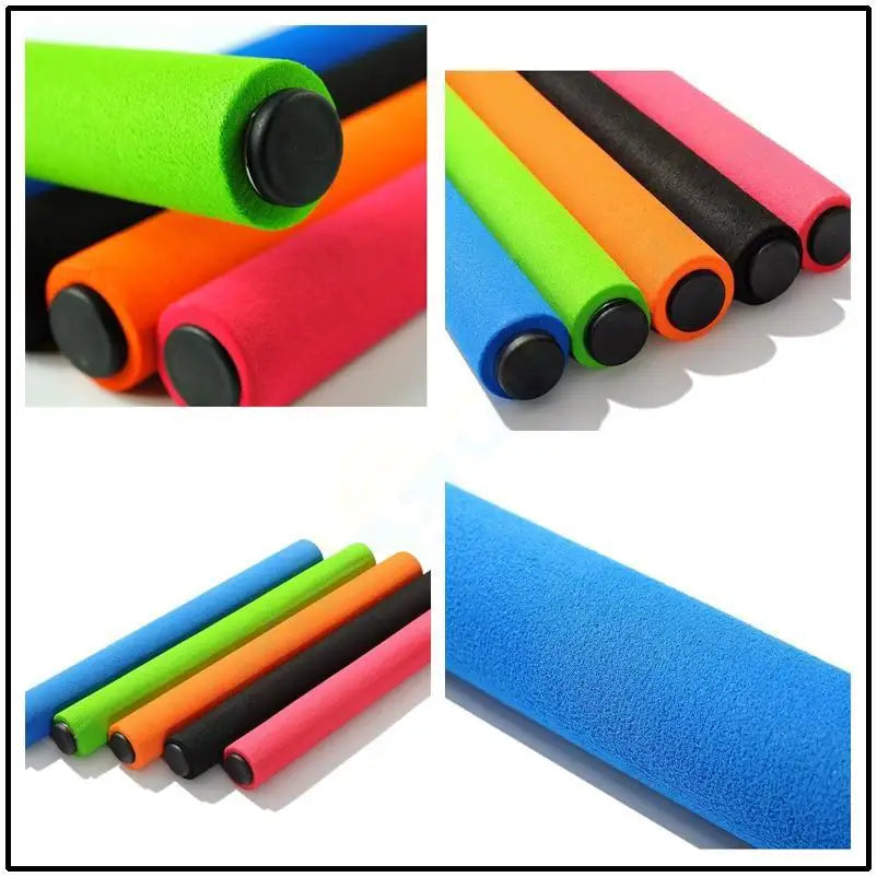 1pcs ebaton pass antiskid sponge kid track and field match 3.2cm athletics relay baton child running match baton - Sun Studio