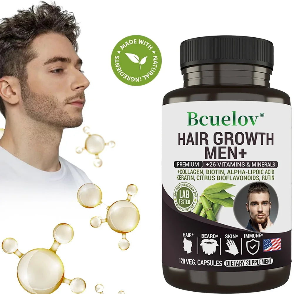 Men's Multivitamin Supplement - Supports Men's Multivitamin with Vitamins A, C, D, E & B12, Zinc, Calcium, Magnesium and More - Sun Studio
