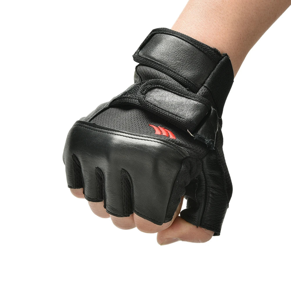 Wholesale Men Weight Lifting Gym Exercise Training Sport Fitness Sports Car Leather Gloves - Sun Studio