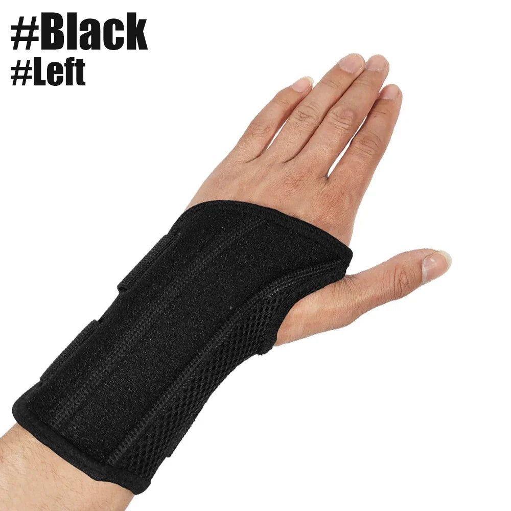 Fitness Thumb Wrist Brace Wraps Carpal Tunnel Arthritis Tendonitis Sprain Wrist Support Bandage Gym Home Sports Hand Protector - Sun Studio