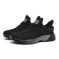 Men's Running Shoes Knitted Mesh Breathable Fashionable Casual Sneakers High-quality Anti Slip Fitness Tenis Masculino Sneakers - Sun Studio
