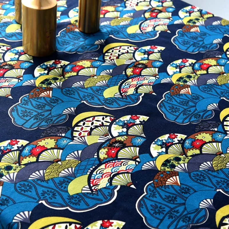 Bohemian Stoff Ethnisch Vintage Retro Boho Bedruckte Baumwolle Leinen Wohnkultur Polstertextil