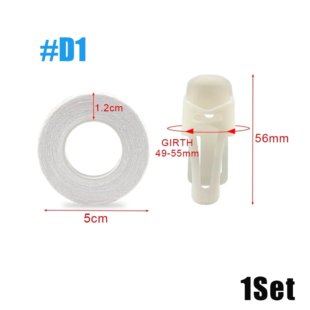 1x Finger Splints Mallet Brace Plastic Finger Support Immobilizer Joint Protection Holder Injury Mallet Sports Finger Protector - Sun Studio
