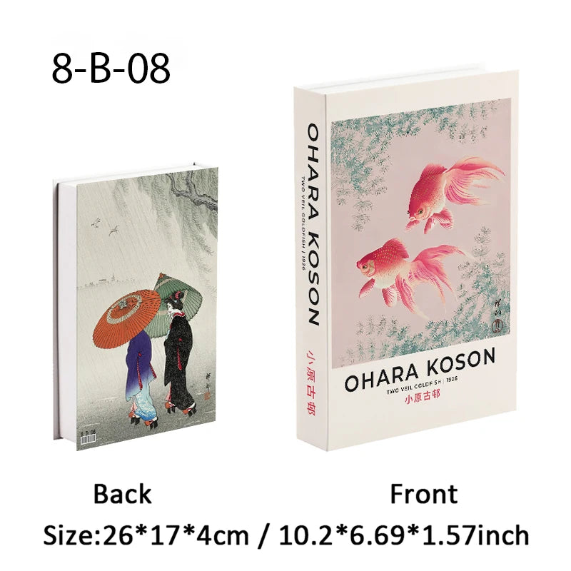 Matisse Fake Bücher zur Dekoration Aufbewahrungsbox Abstrakte Kaffeetisch Bücher Luxus Schlafzimmer Dekorative Bücher Bauhaus Boho Wohnkultur