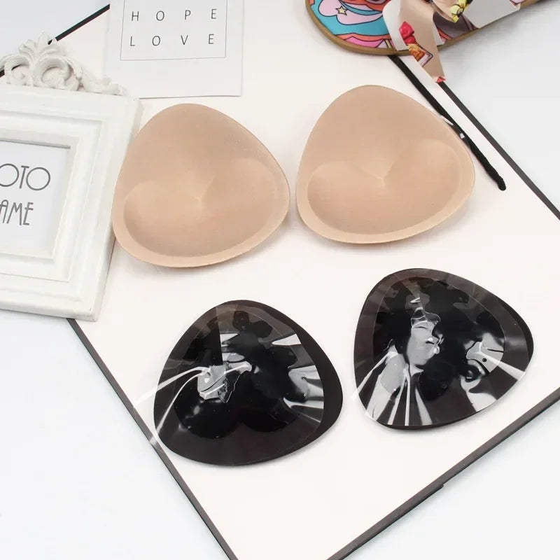 New Bikini Chest Pad Bikini Set Push Up Padded Bikinis Swimsuit Women Swimwear Women Silicone Thicker Breathable Sponge Bra Pad - Sun Studio