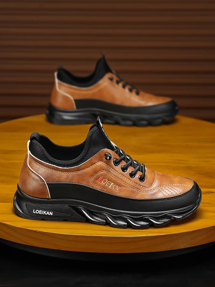 Labor Protection Men's Shoes Autumn Construction Site Work Work Anti Slip Wear-Resistant Sports Leisure Mountain Climbing - Sun Studio