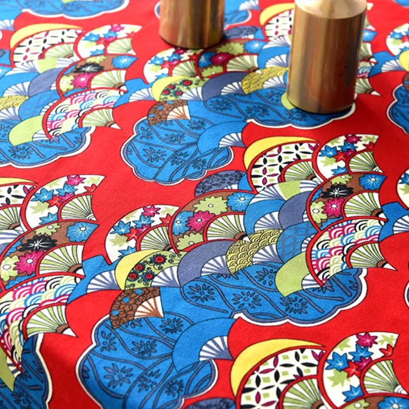 Bohemian Stoff Ethnisch Vintage Retro Boho Bedruckte Baumwolle Leinen Wohnkultur Polstertextil