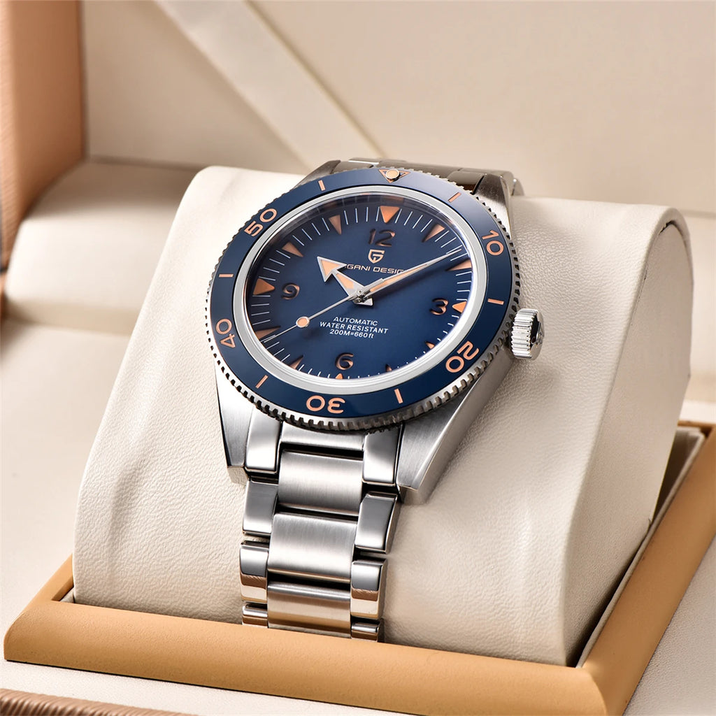2026 New PAGANI Design 41mm Men's Automatic Mechanical Watch Classic Retro 200m Waterproof Business Sports Watches Reloj Hombre - Sun Studio